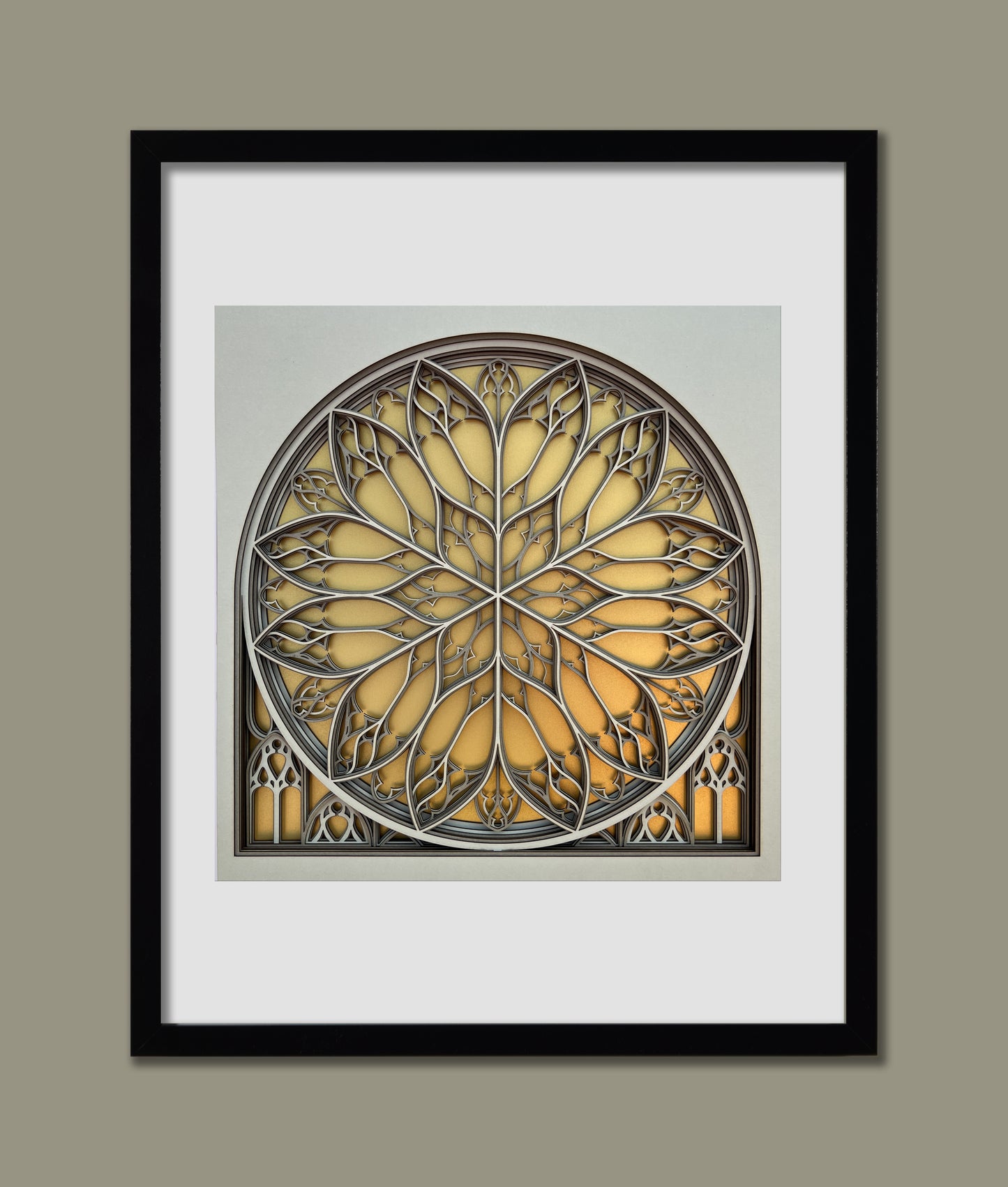 108 AIMES CATHEDRAL - SOUTH ROSE WINDOW