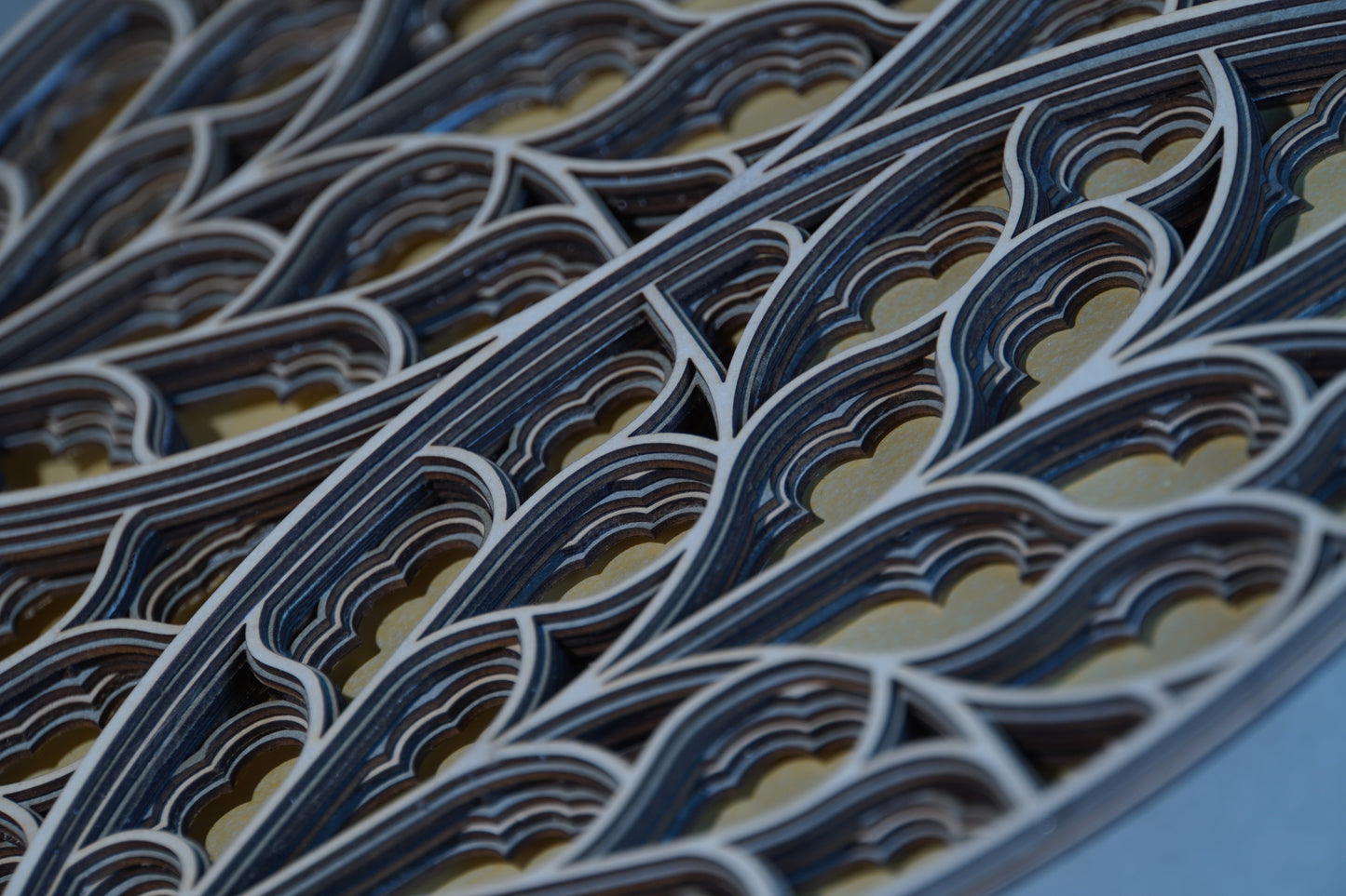 113 LINCOLN CATHEDRAL - GOTHIC ROSE WINDOW