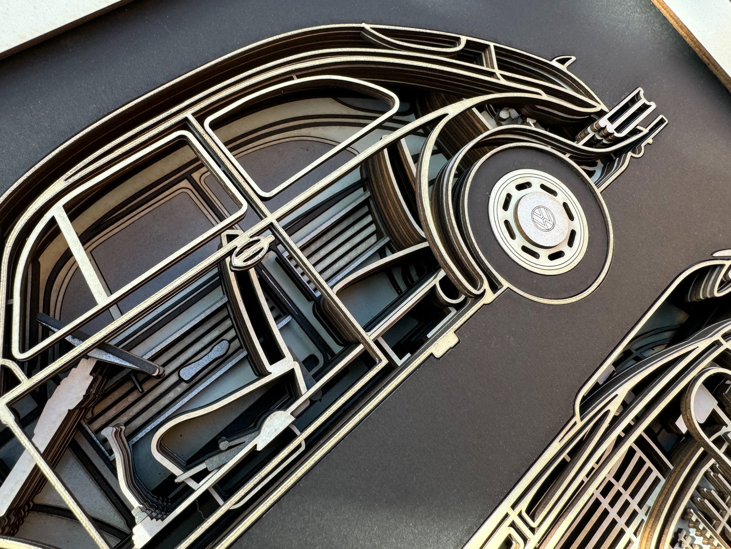 005 VW BEETLE, multi layered picture