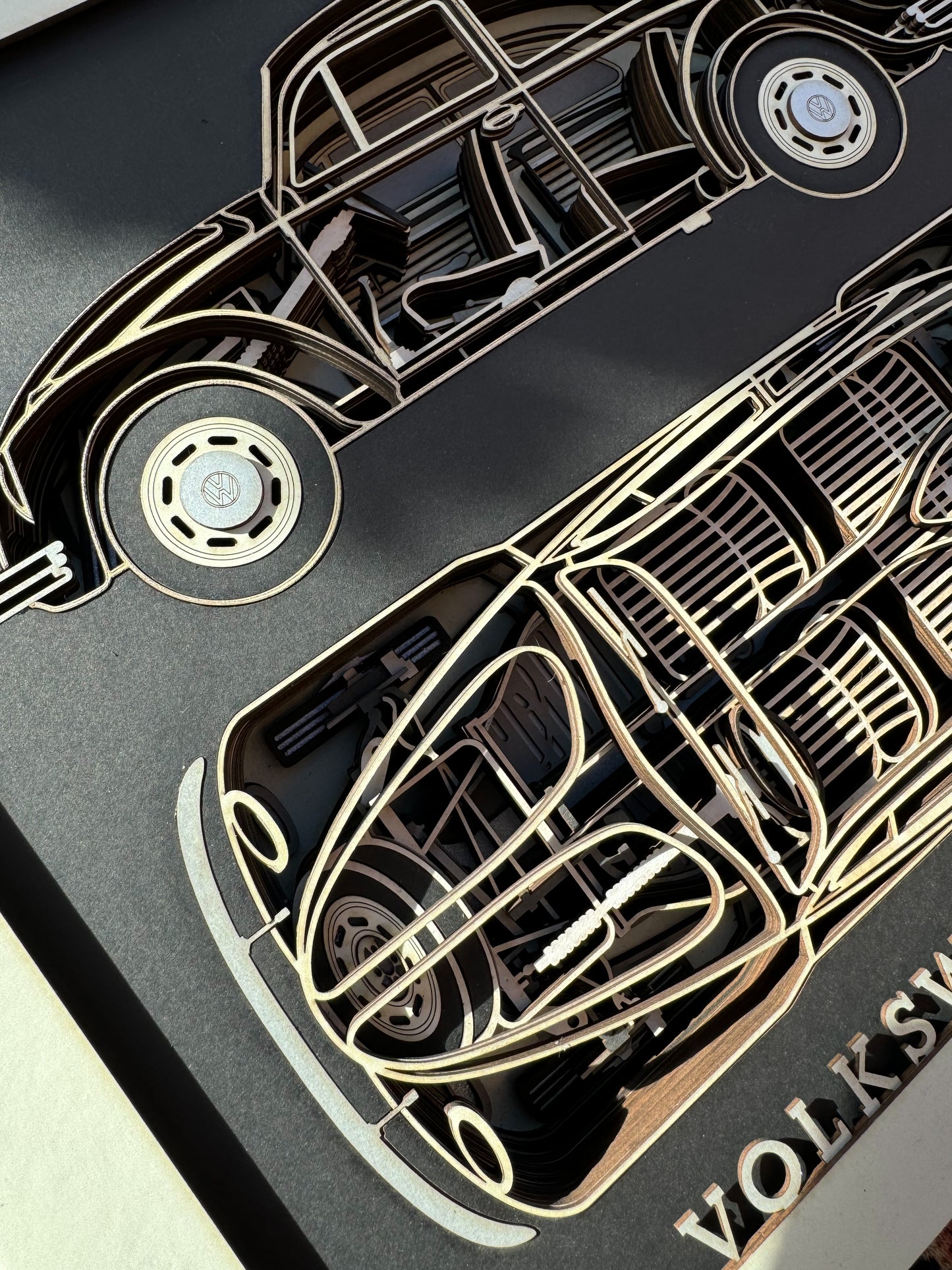 005 VW BEETLE, multi layered picture