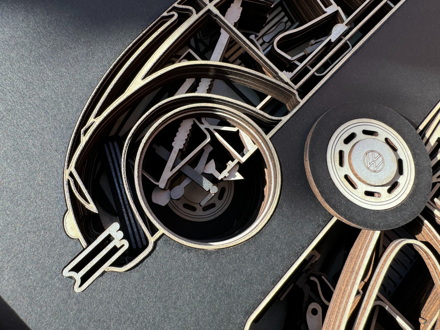 005 VW BEETLE, multi layered picture