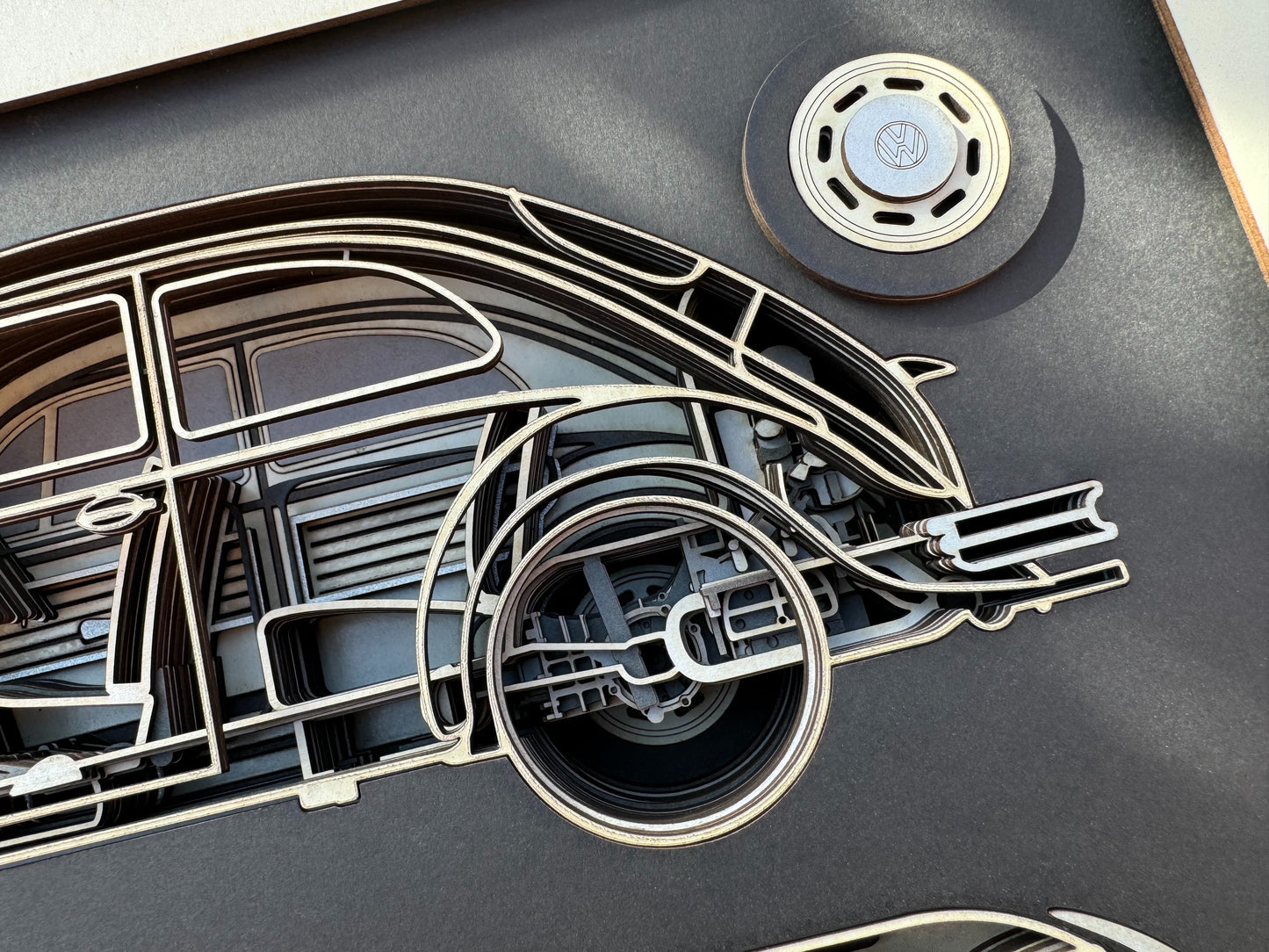 005 VW BEETLE, multi layered picture
