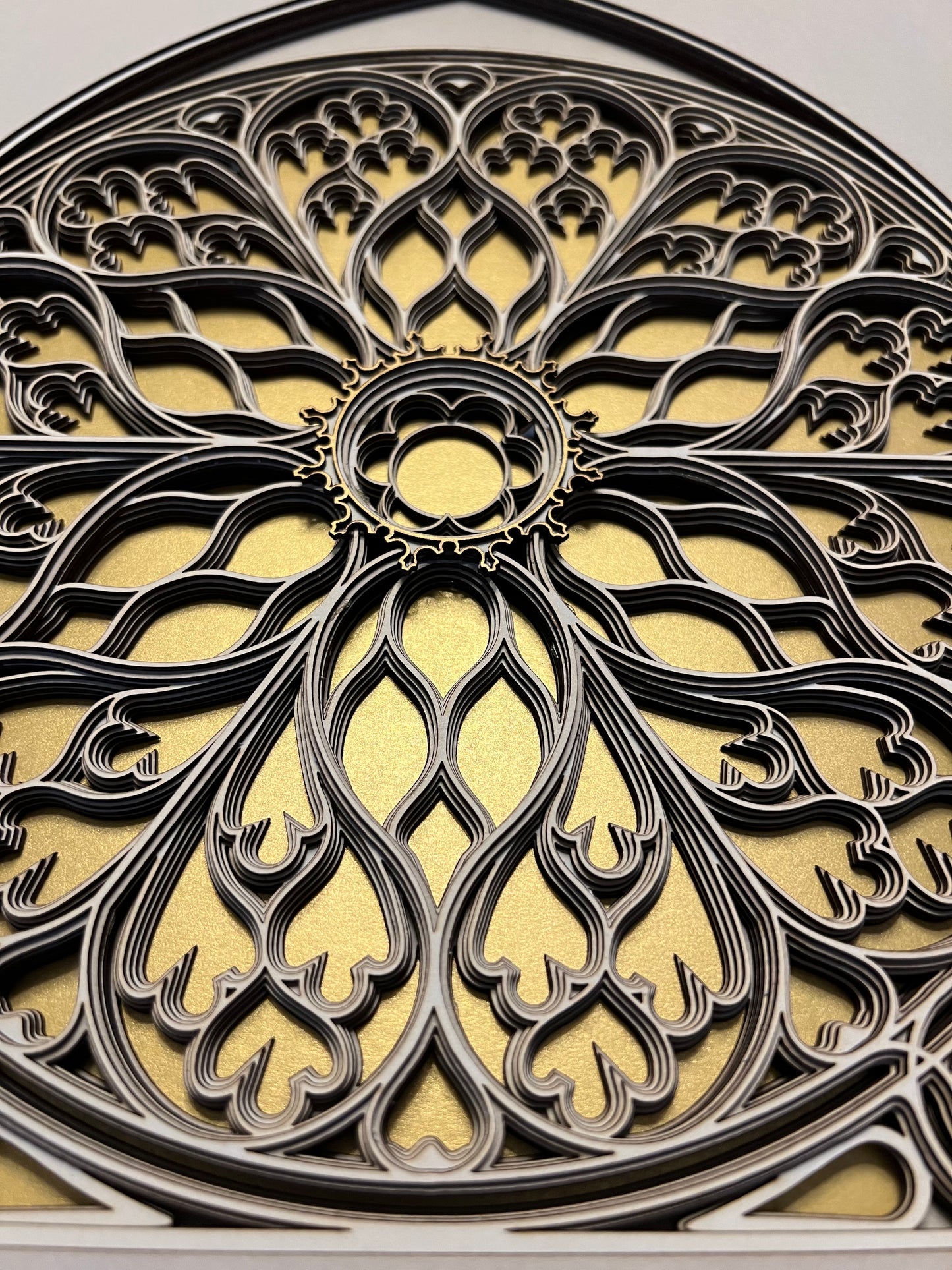 114 SAINTE CHAPELLE - GOTHIC ROSE WINDOW