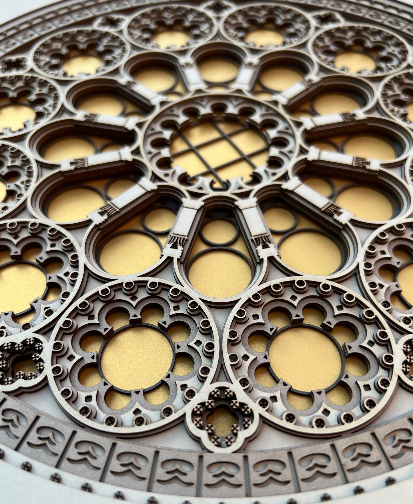 112 CHARTRES CATHEDRAL - GOTHIC ROSE WINDOW