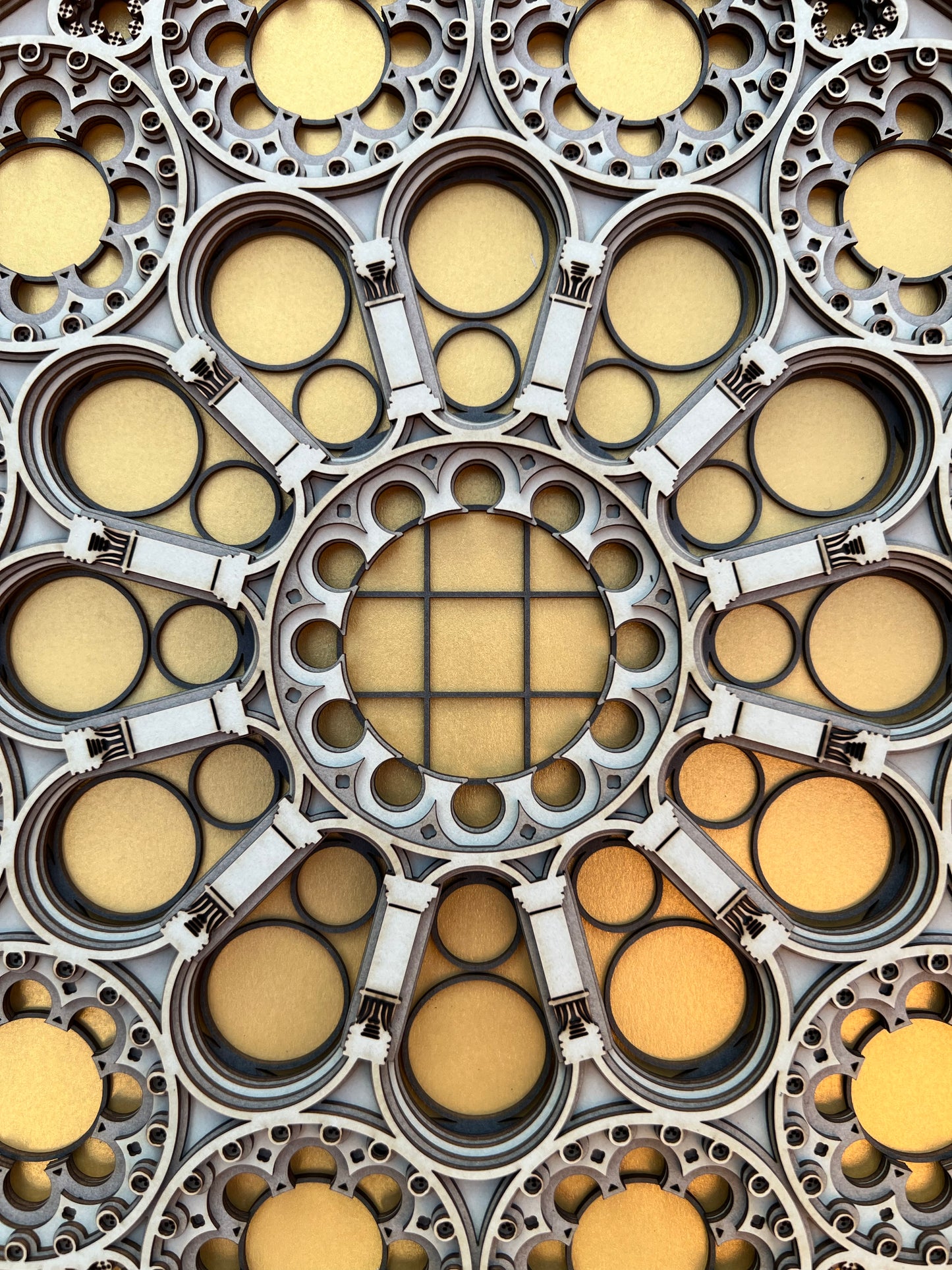 112 CHARTRES CATHEDRAL - GOTHIC ROSE WINDOW