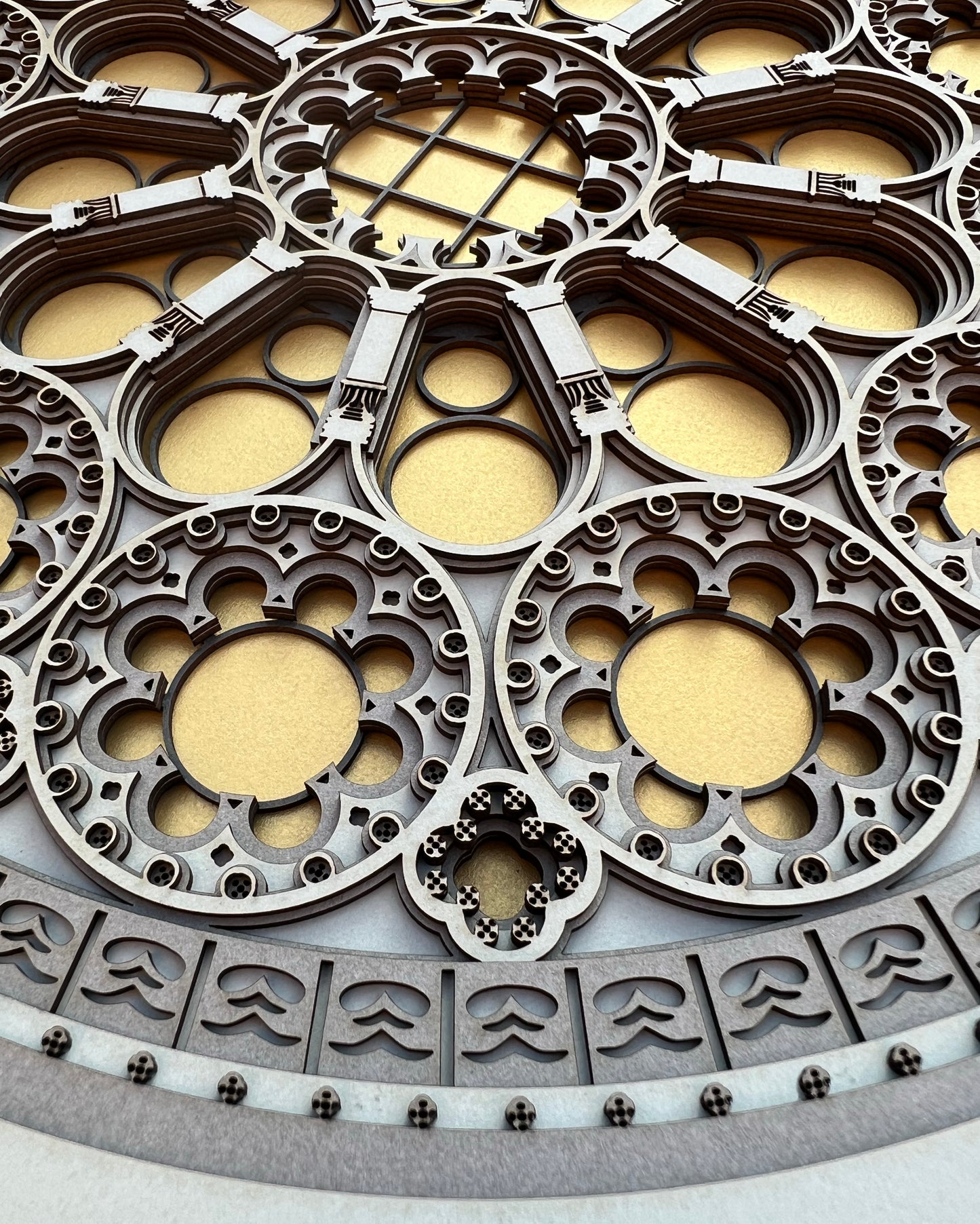 112 CHARTRES CATHEDRAL - GOTHIC ROSE WINDOW