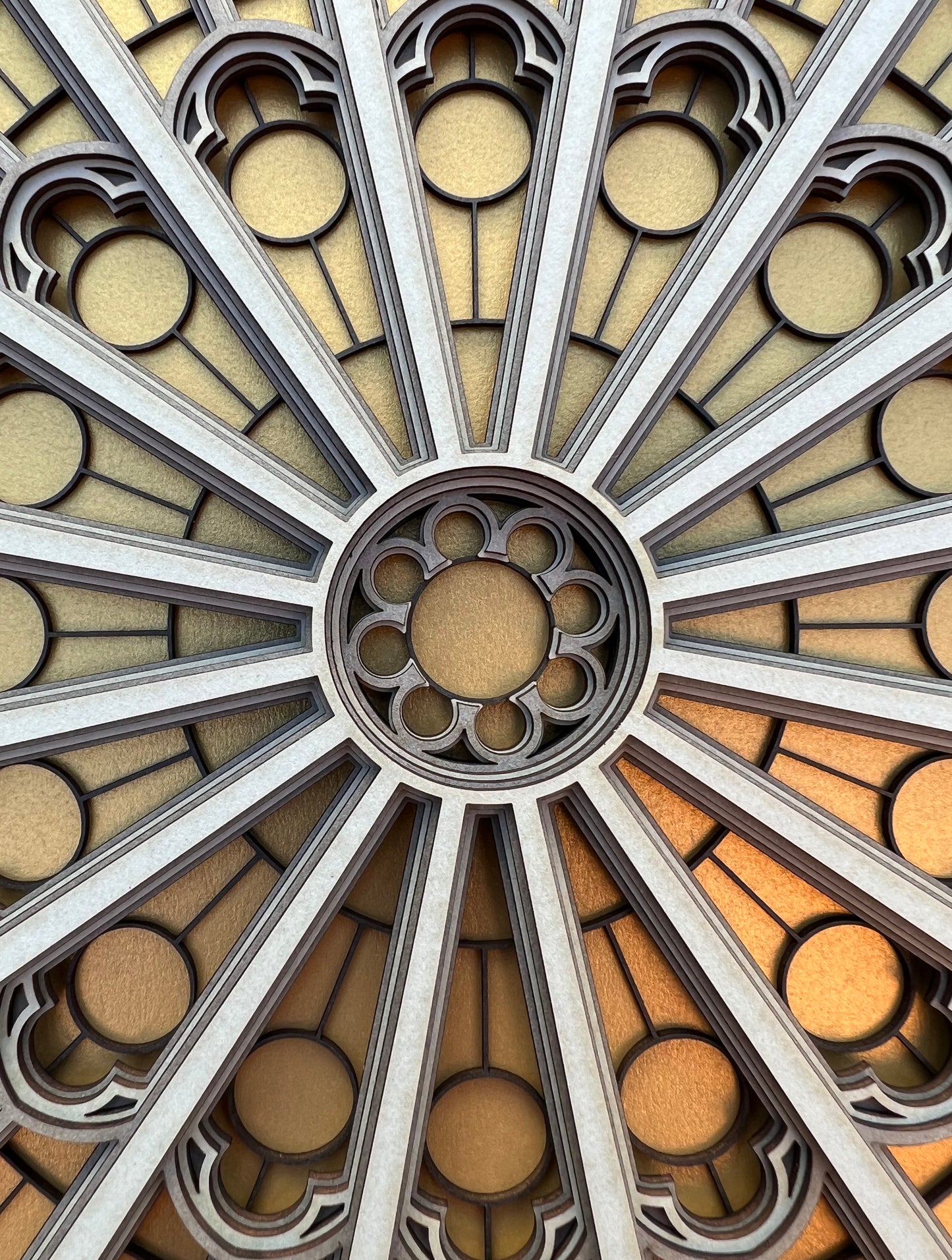 104 NOTRE DAME NORTH - ROSE WINDOW