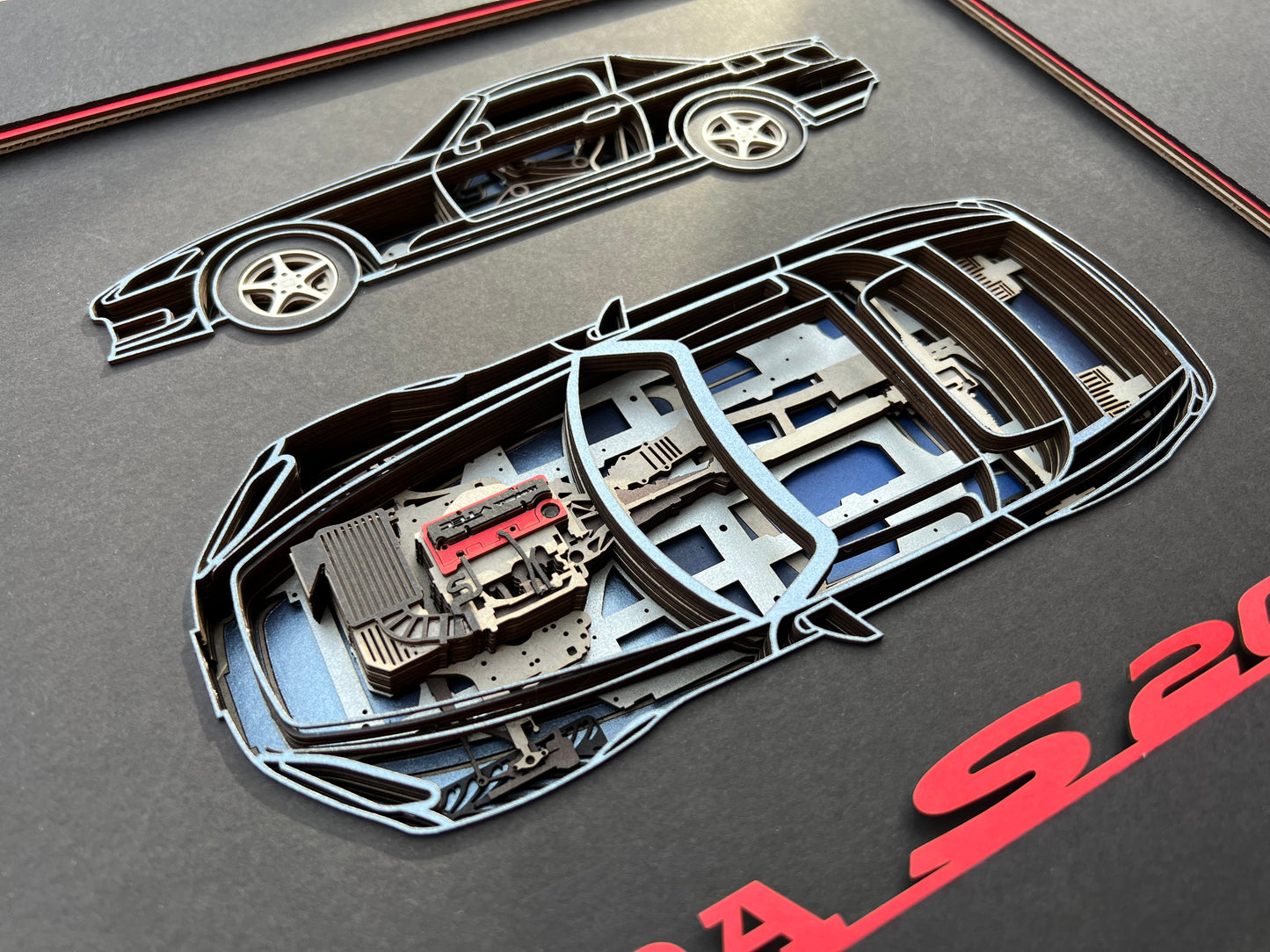003 HONDA S2000, multi layered picture