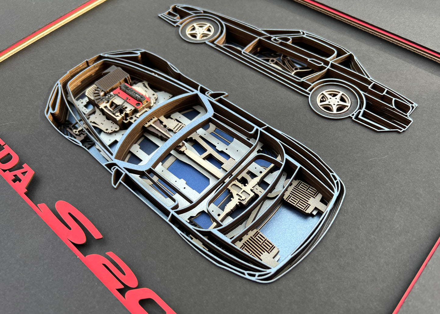 003 HONDA S2000, multi layered picture