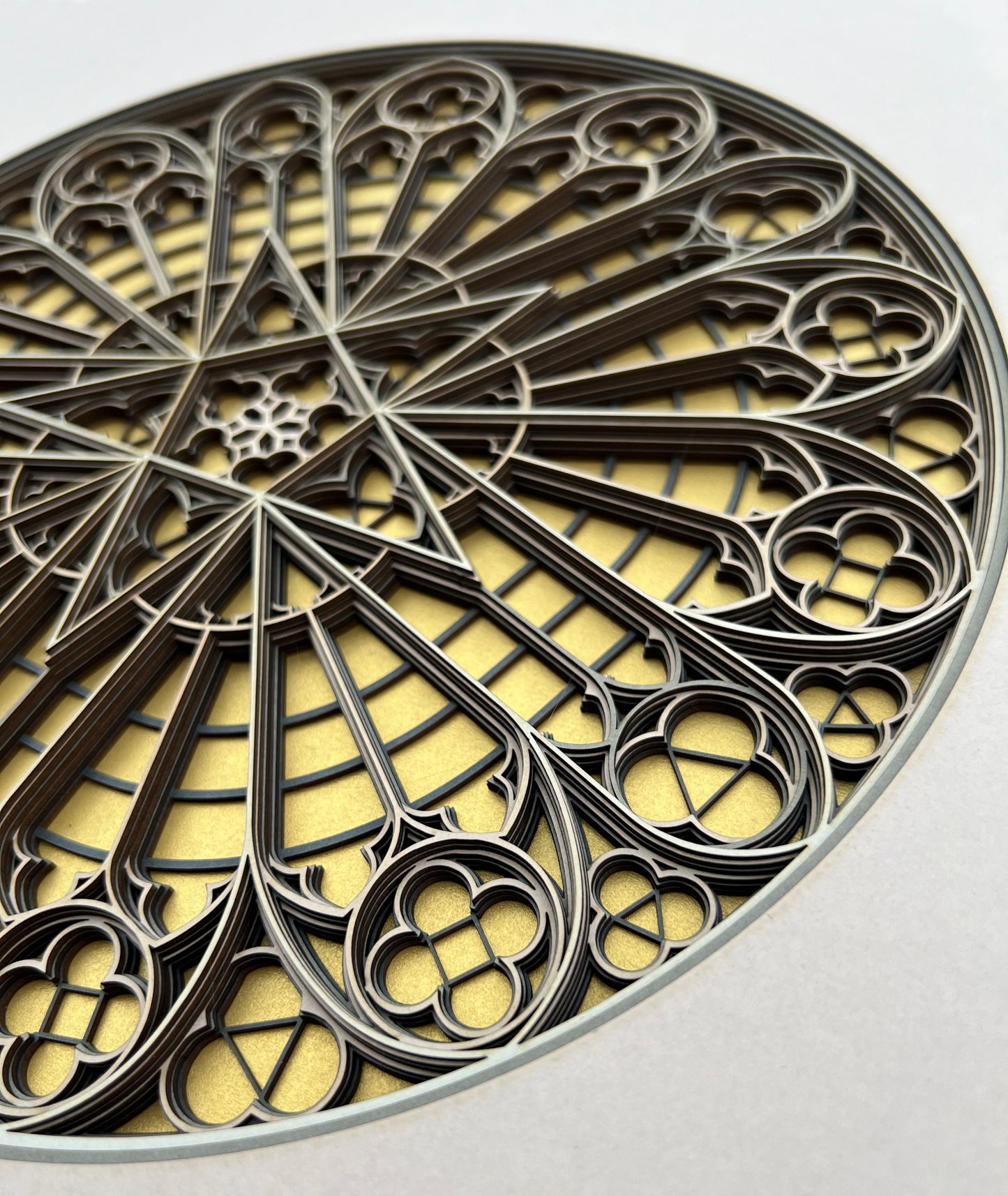 109 AIMES CATHEDRAL - NORTH TRANSEPT ROSE WINDOW