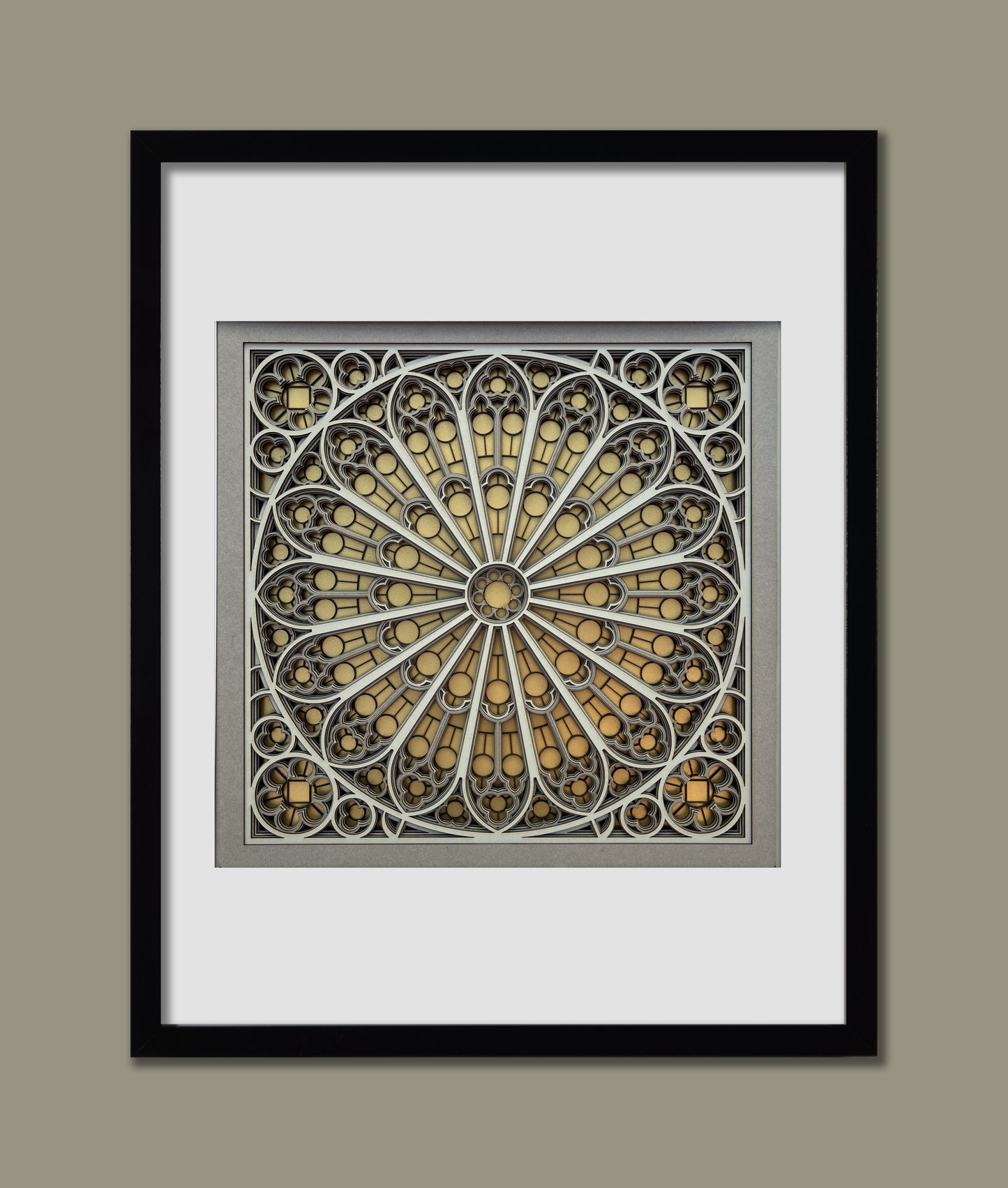 104 NOTRE DAME NORTH - ROSE WINDOW