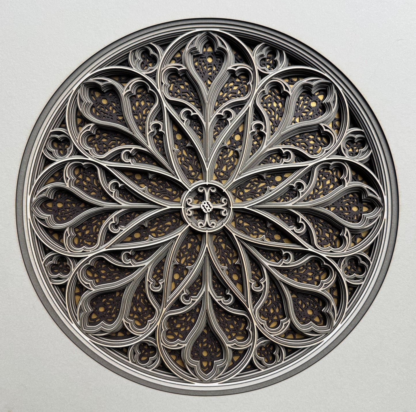 117 Saint Patrick's Cathedral - New York - GOTHIC ROSE WINDOW