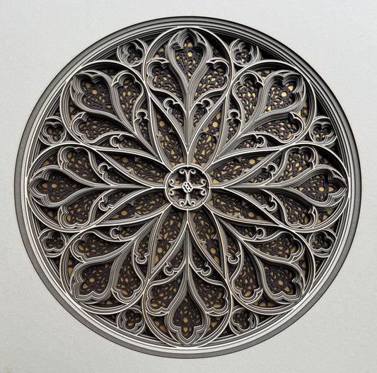 117 Saint Patrick's Cathedral - New York - GOTHIC ROSE WINDOW
