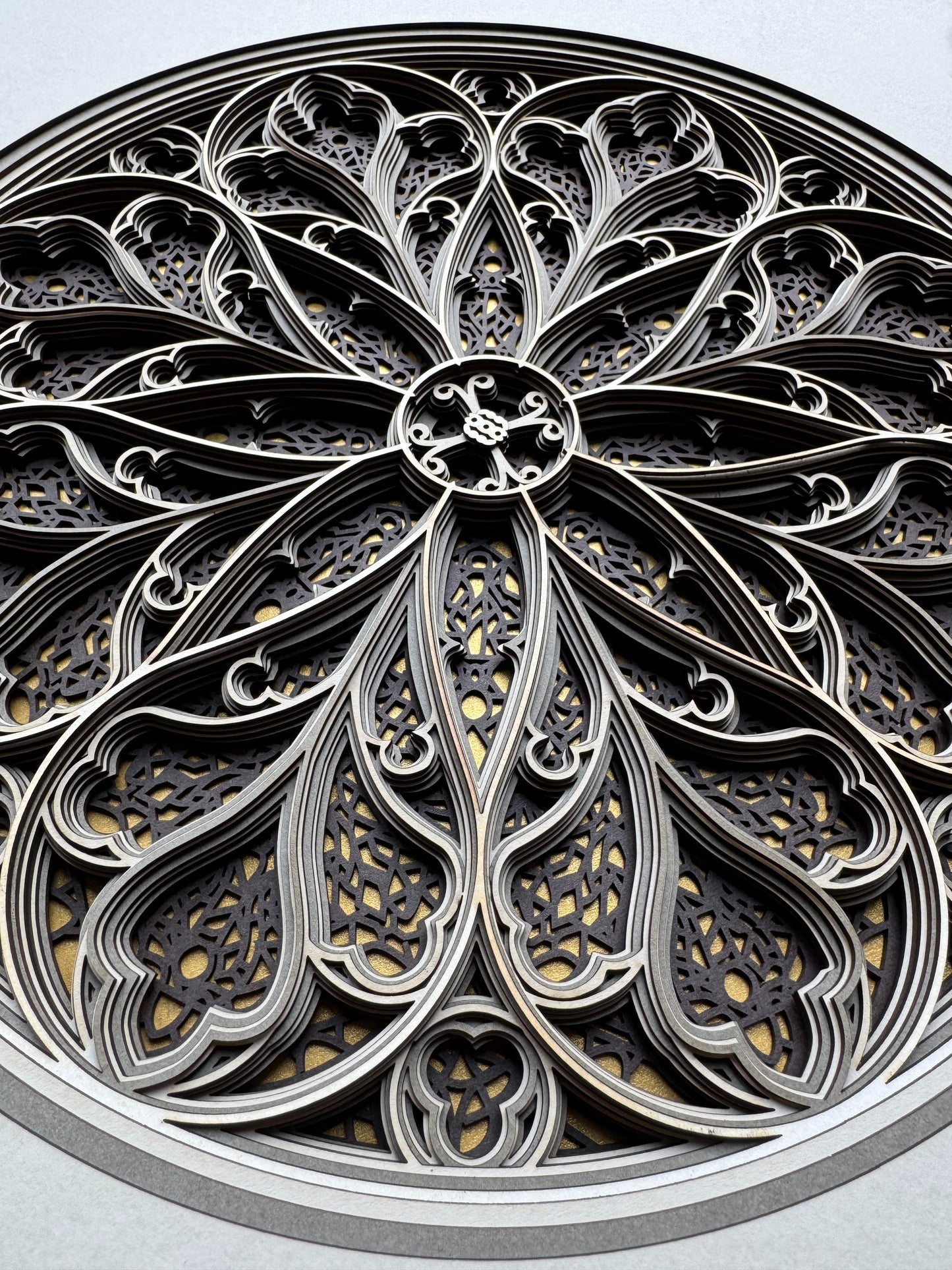 117 Saint Patrick's Cathedral - New York - GOTHIC ROSE WINDOW