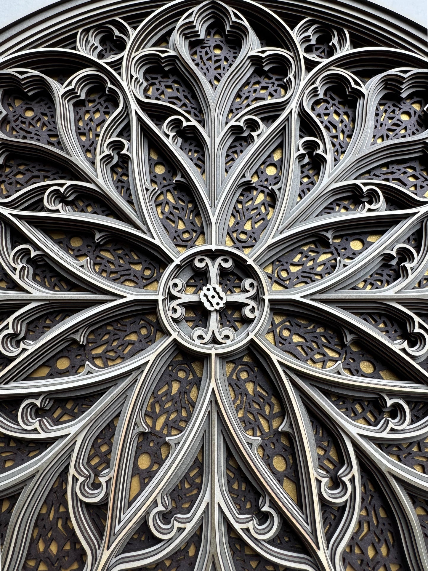 117 Saint Patrick's Cathedral - New York - GOTHIC ROSE WINDOW
