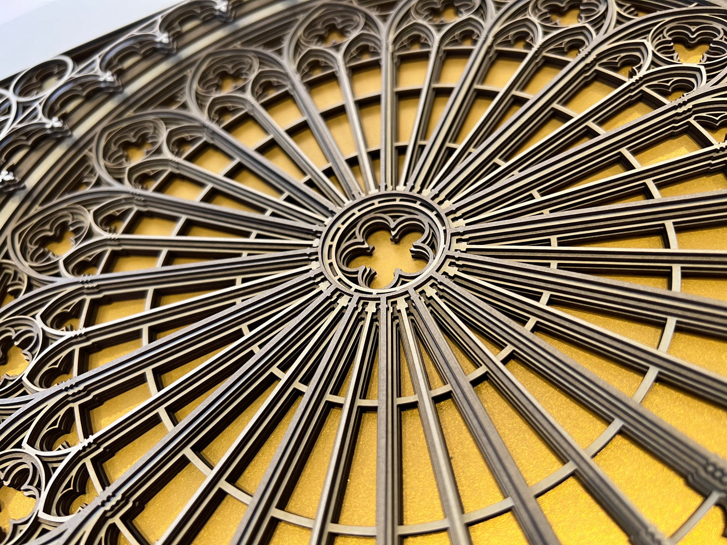 115 STRASBOURG CATHEDRAL - GOTHIC ROSE WINDOW