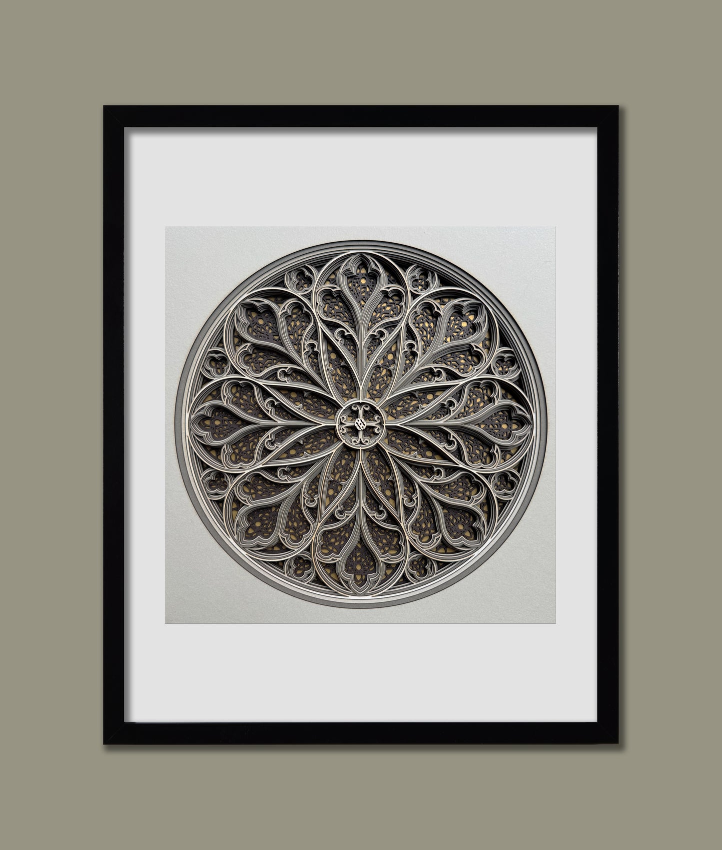 117 Saint Patrick's Cathedral - New York - GOTHIC ROSE WINDOW